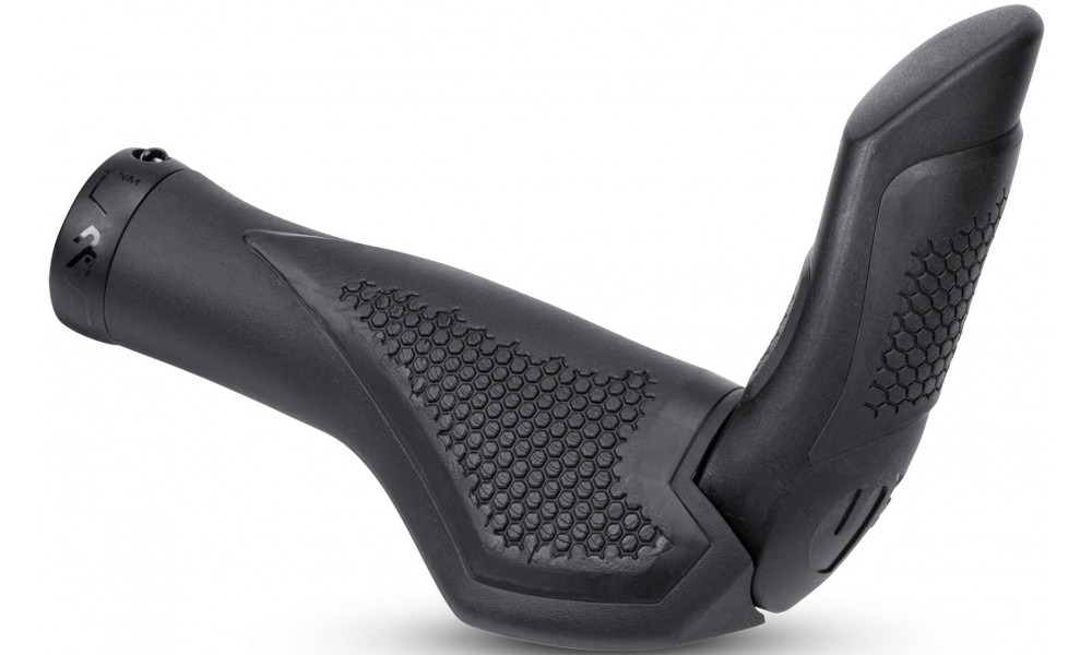 Ручки руля Natural Fit Comfort Lock-on with bar ends black - 2