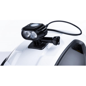 Helmet mounting adapter ACID X-Lock for action cameras and lights