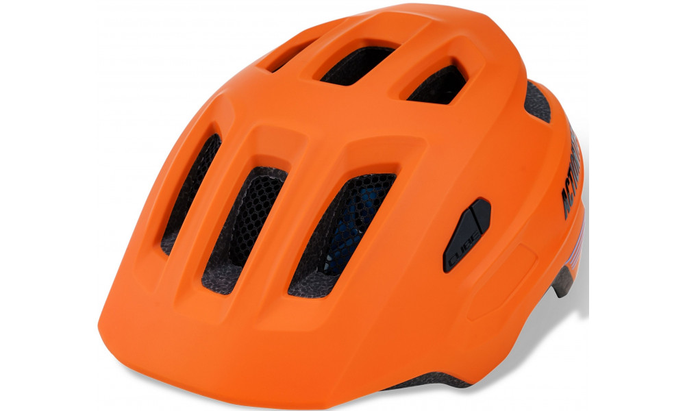Helmet Cube LINOK X Actionteam matt orange'n'blue - 1