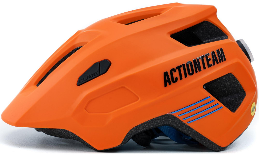 Шлем Cube LINOK X Actionteam matt orange'n'blue - 5