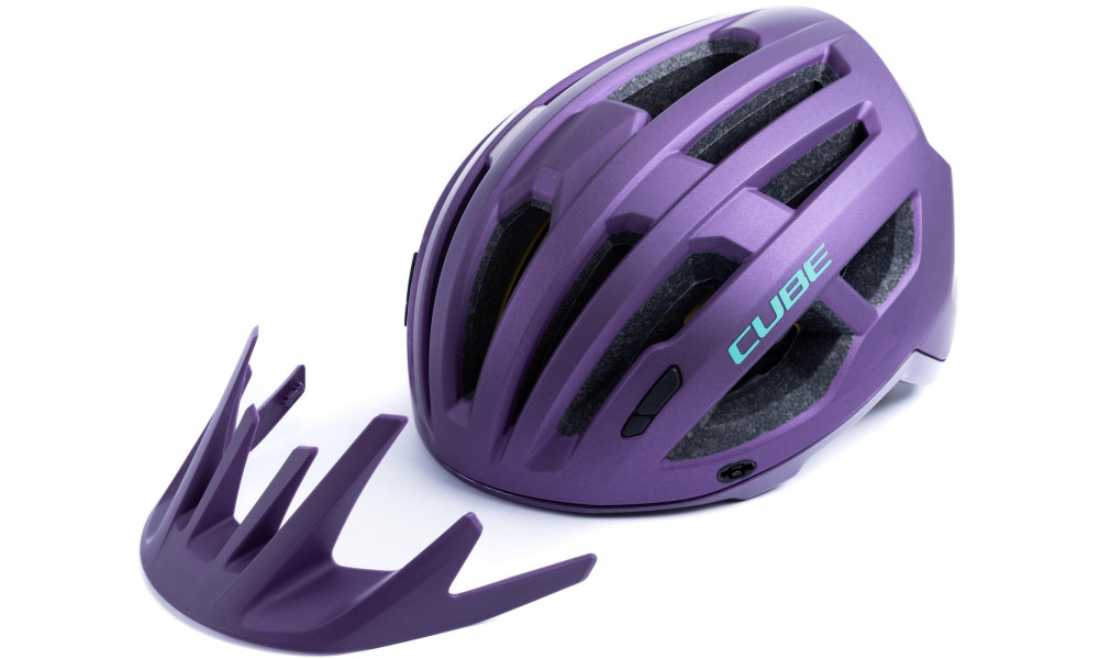Helmet Cube OFFPATH purple - 3