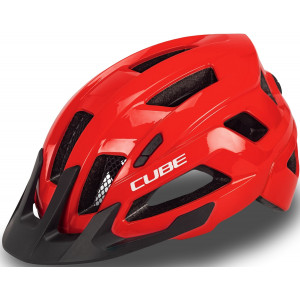 Шлем Cube STEEP glossy red