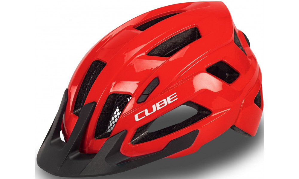 Helmet Cube STEEP glossy red - 1