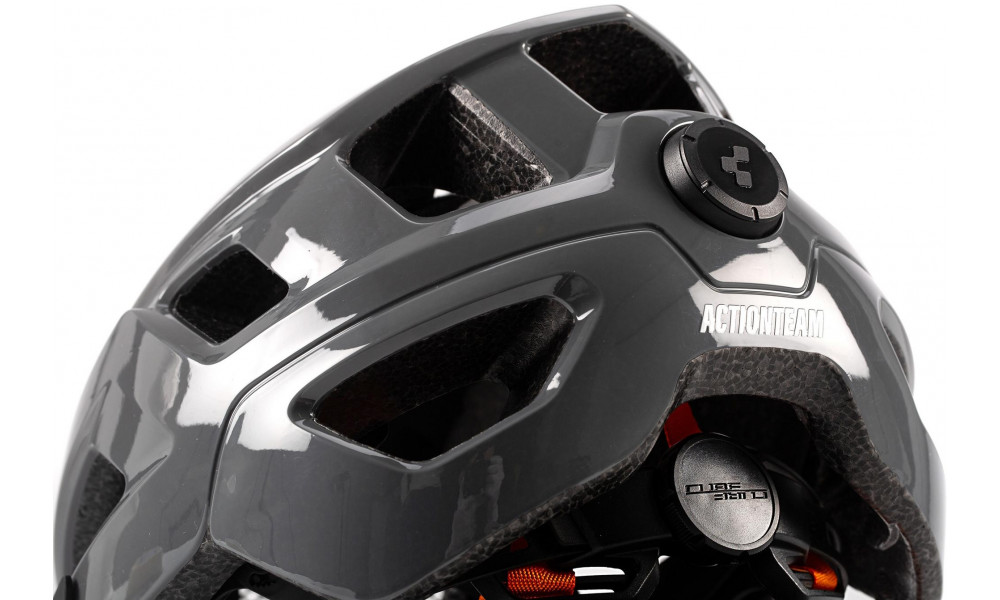 Helmet Cube STEEP X Actionteam grey'n'orange - 2