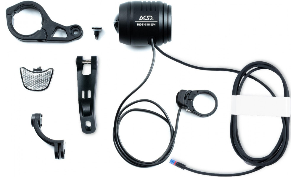 Front light ACID Pro-E 140 E-bike BES3 high beam - 2