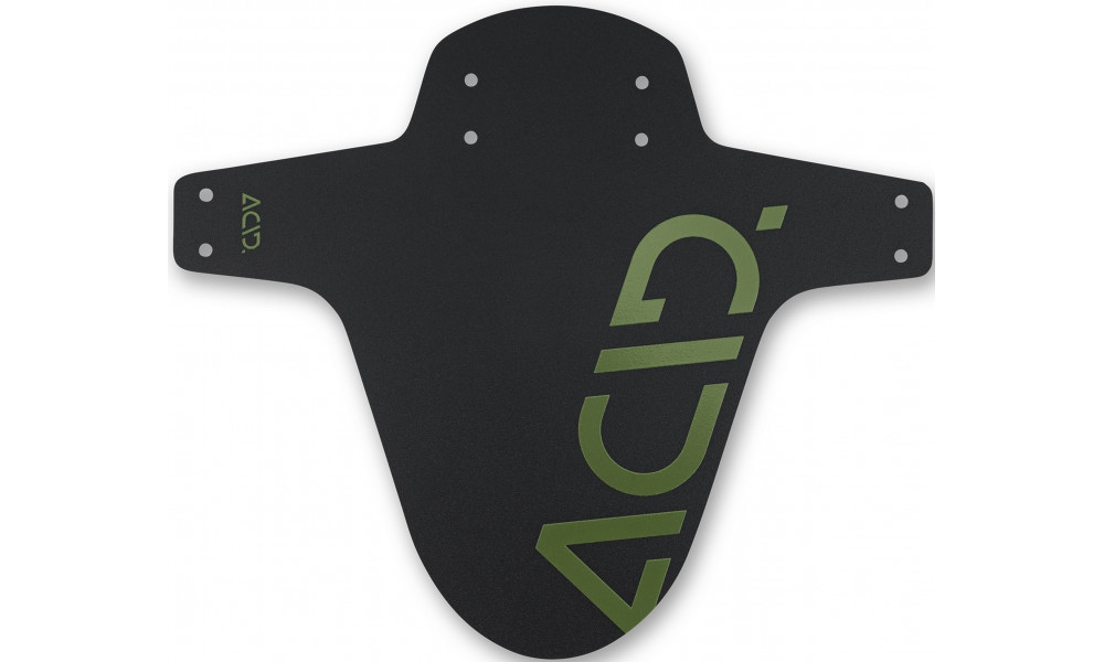 Mudguard front ACID Downhill black'n'olive - 1