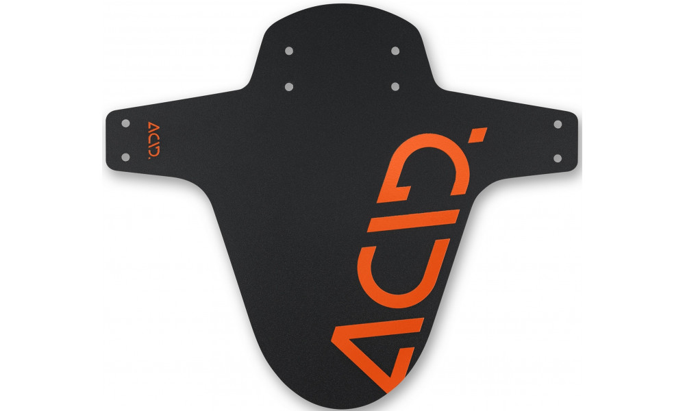 Mudguard front ACID Downhill black'n'orange - 1