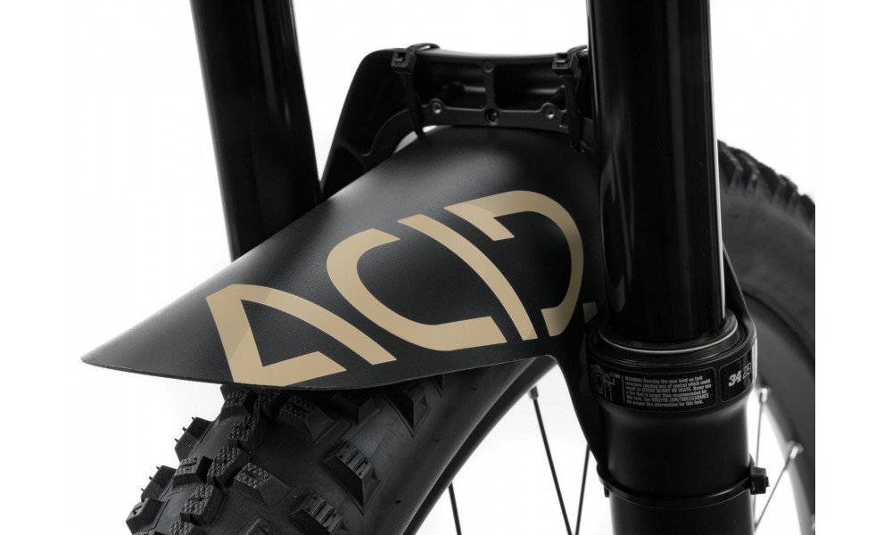 Крыло переднее ACID Downhill black'n'desert - 3