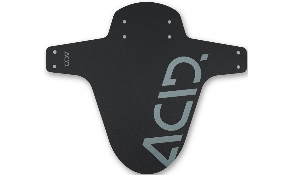 Mudguard front ACID Downhill black'n'flashgrey - 1