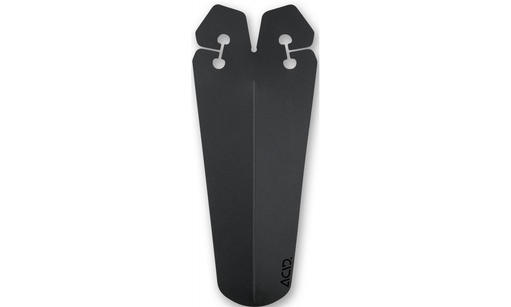 Mudguard rear ACID Splash 110x270mm black - 1