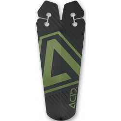 Mudguard rear ACID Splash 110x270mm black'n'olive