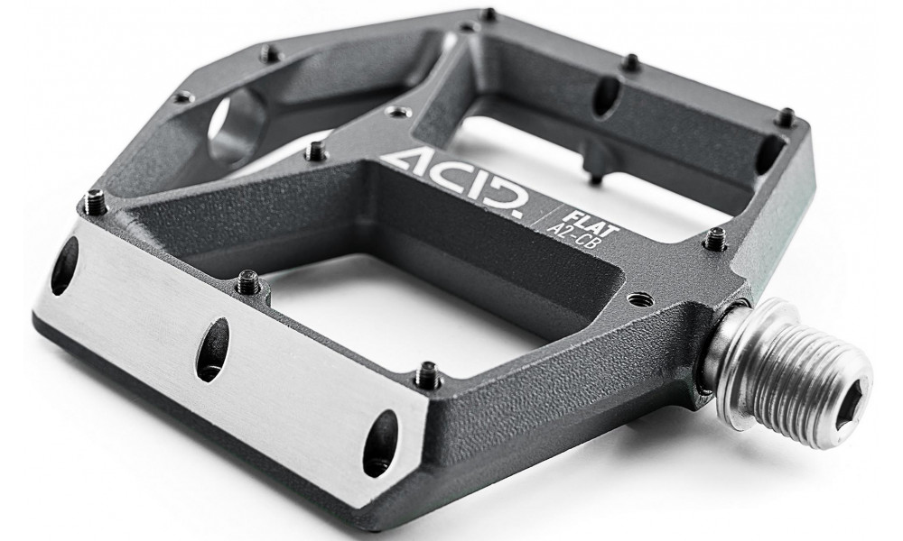 Pedals ACID Flat A2-IB Alu grey - 2