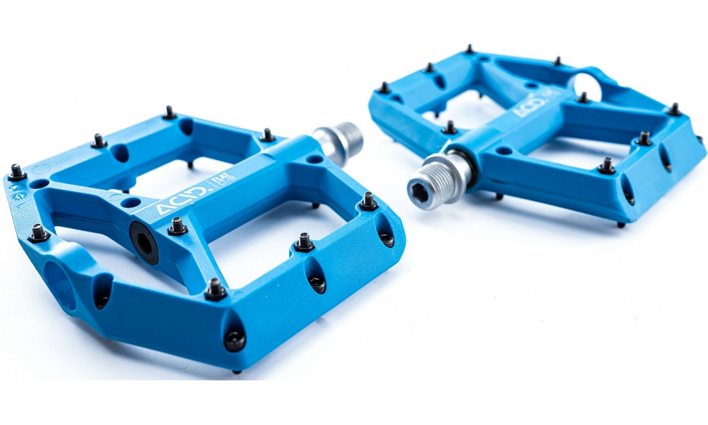 Pedals ACID Flat C1-IB plastic blue - 1