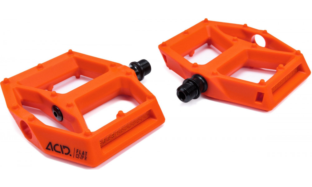 Pedals ACID Flat C2-ZP R plastic orange - 1