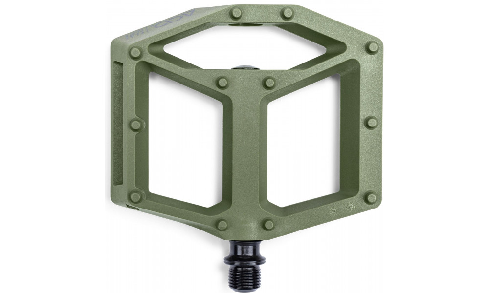 Педали ACID Flat C2-ZP R plastic olive - 2