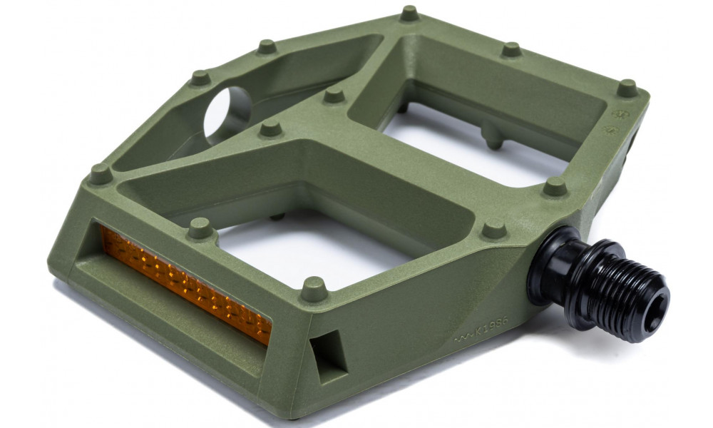 Педали ACID Flat C2-ZP R plastic olive - 3