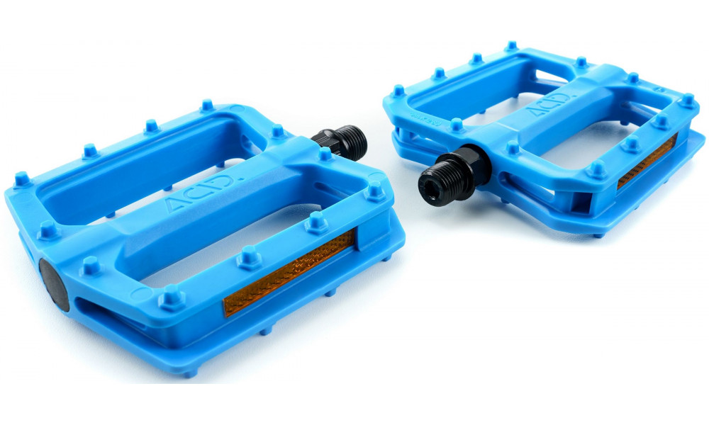 Pedals ACID Flat C3-ZP plastic blue - 1