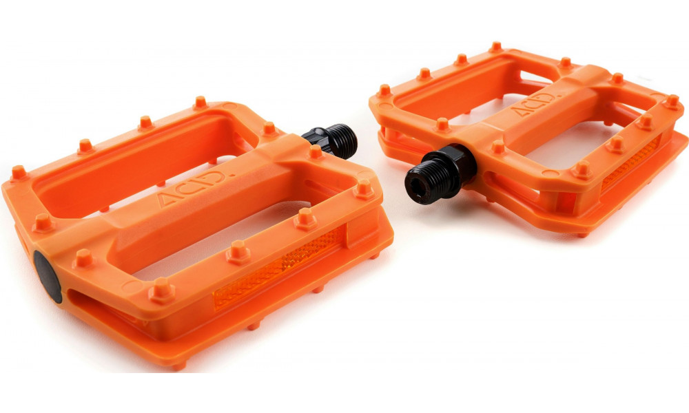 Pedals ACID Flat C3-ZP plastic orange - 1