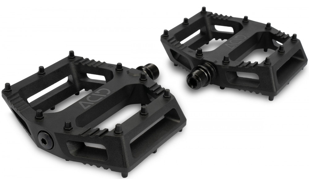Педали ACID Flat C6-ZP plastic black - 1