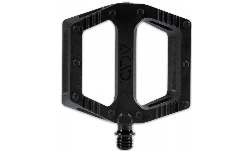 Педали ACID Flat C6-ZP plastic black - 4