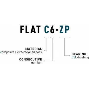 ?????? ACID Flat C6-ZP plastic olive