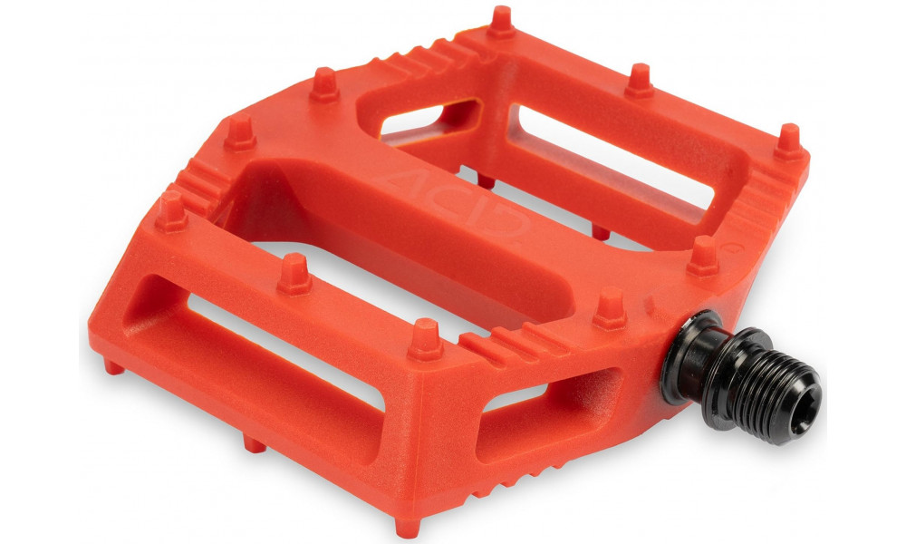 Педали ACID Flat C6-ZP plastic orange - 3