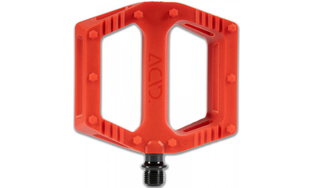 Педали ACID Flat C6-ZP plastic orange - 4