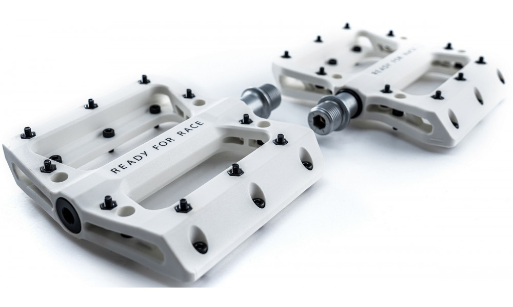 Педали RFR Flat ETP plastic white - 1