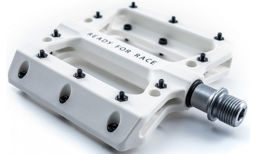 Педали RFR Flat ETP plastic white - 2