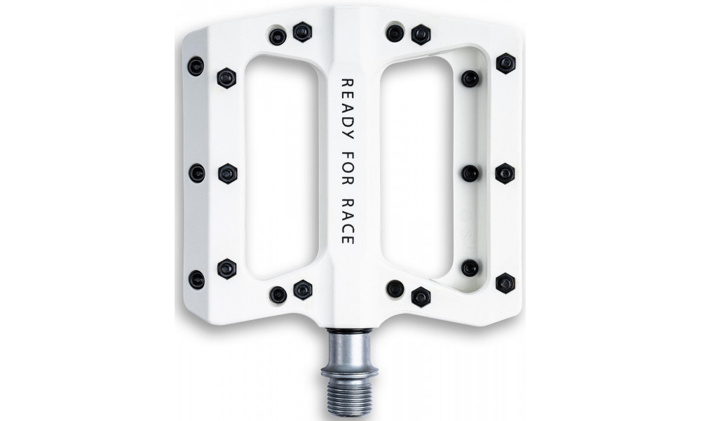 Педали RFR Flat ETP plastic white - 3
