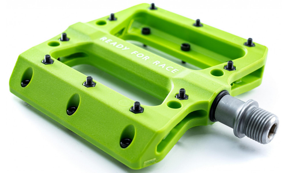 Педали RFR Flat ETP plastic green - 2