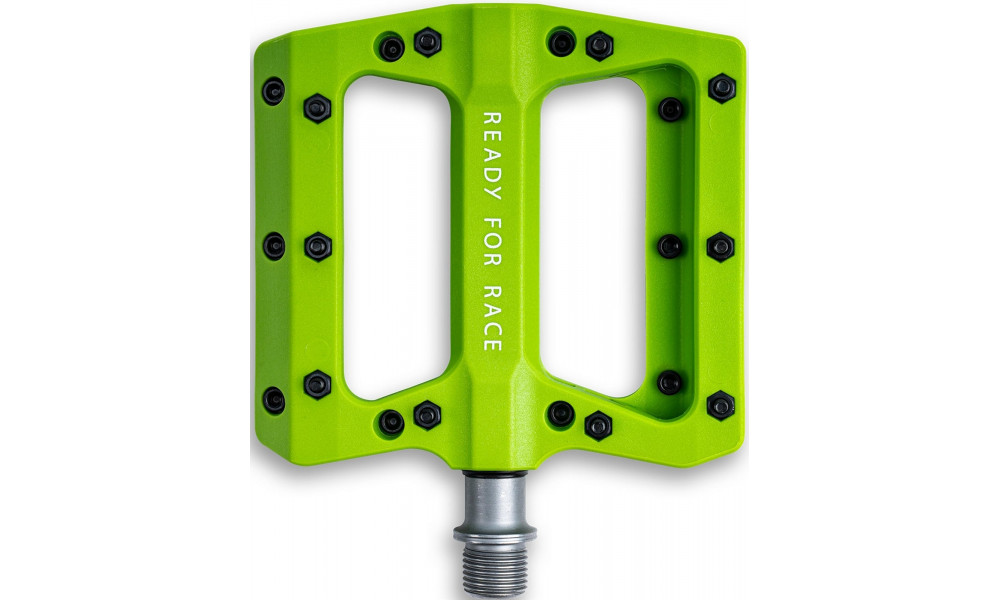 Педали RFR Flat ETP plastic green - 3
