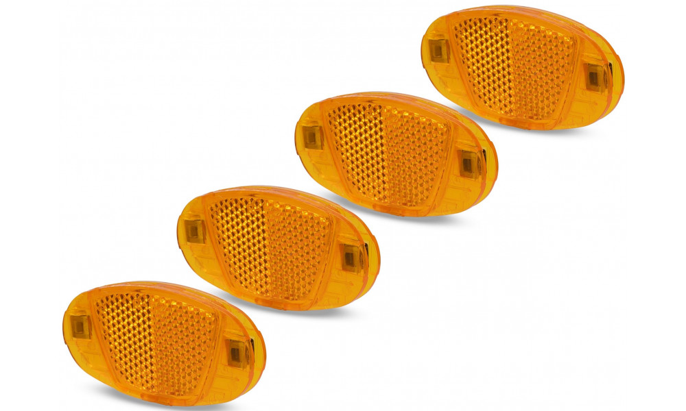 Spoke reflector set ACID CMPT orange (4 pcs.) - 1