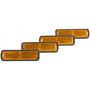 Pedal reflector set RFR orange