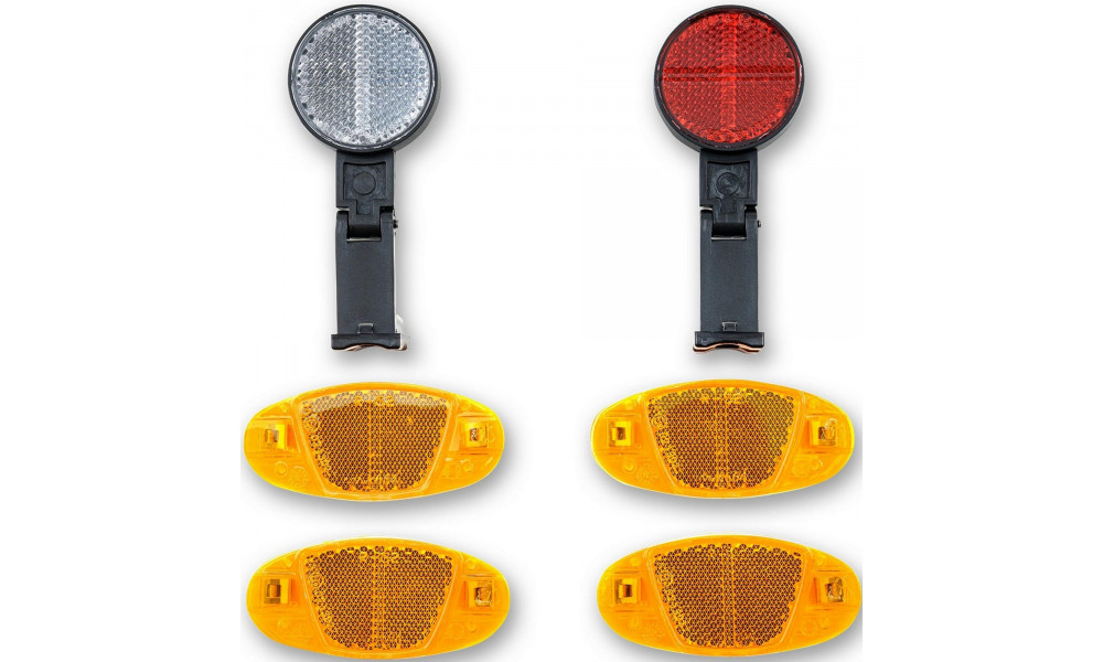 Reflector set RFR for brake/fork mounting StVZO 