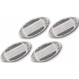 Spoke reflector set RFR CMPT white (4 pcs.)