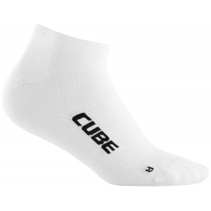Socks Cube Low Blackline white