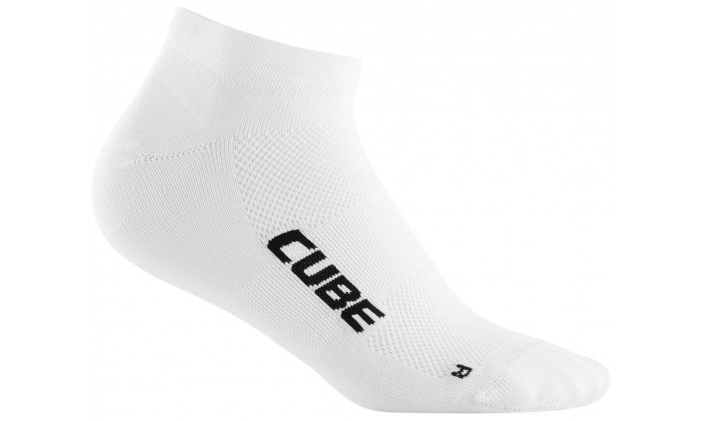 Socks Cube Low Blackline white 