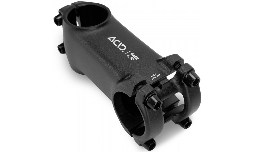 Stem ACID Race 6° Alu 31.8mm black - 3