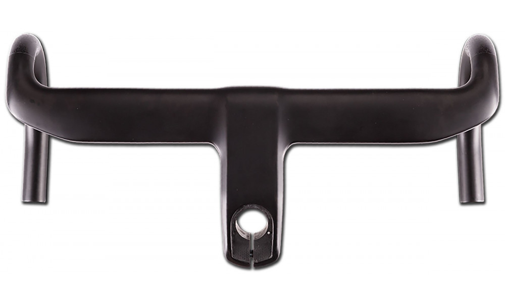 Руль Cube Litening Aero Carbon C:68 with integrated stem black - 1