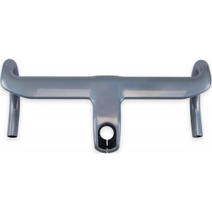 Руль Cube Litening Aero Carbon C:68 with integrated stem 420/100mm flashwhite