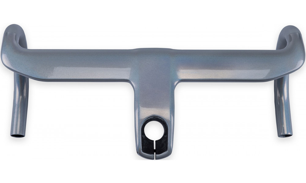 Handlebar Cube Litening Aero Carbon C:68 with integrated stem 420/100mm flashwhite - 1