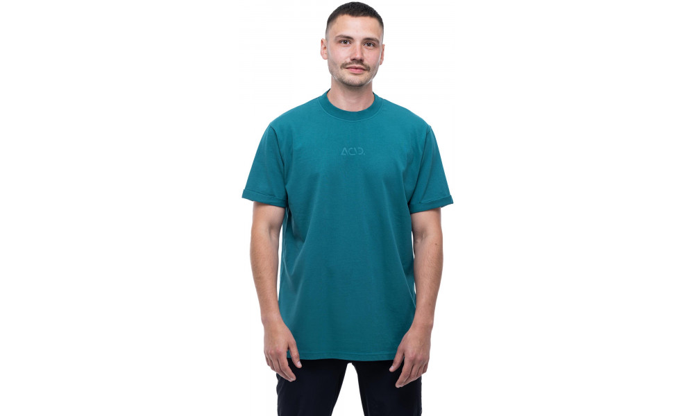 T-Shirt ACID Organic Classic Logo blue - 3