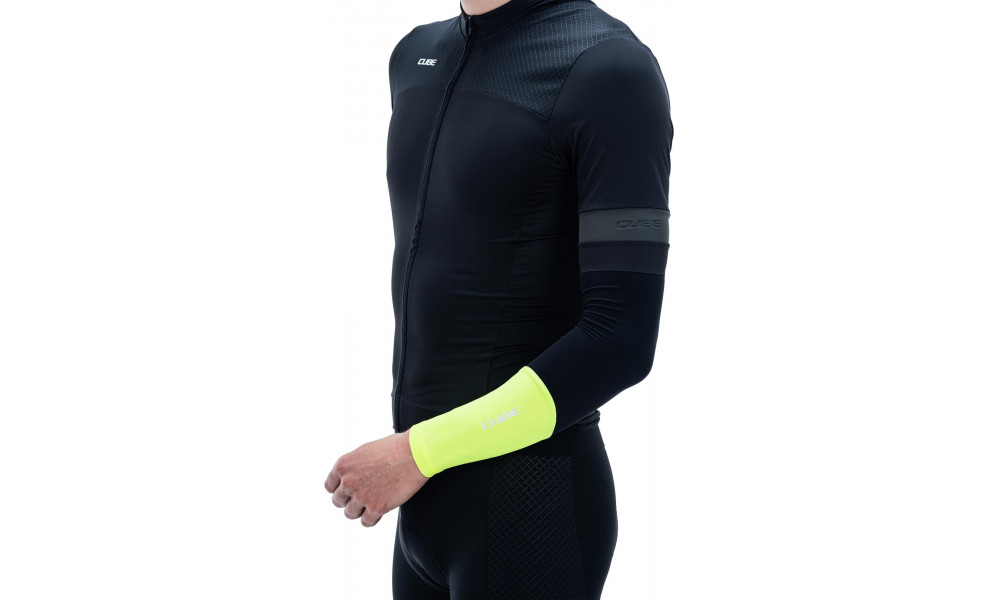 Arm warmers Cube Safety neon yellow - 2