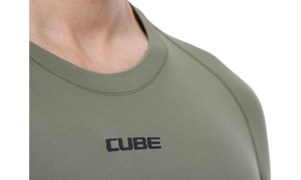 Нижняя рубашка Cube Race Be Cool S/S olive - 3