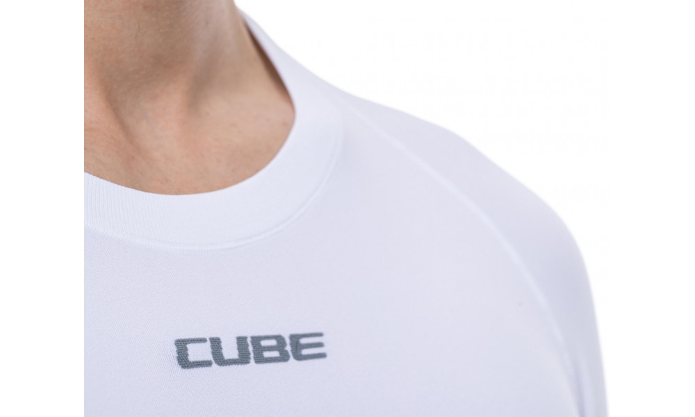 Baselayer shirt Cube Race Be Cool S/S white - 3