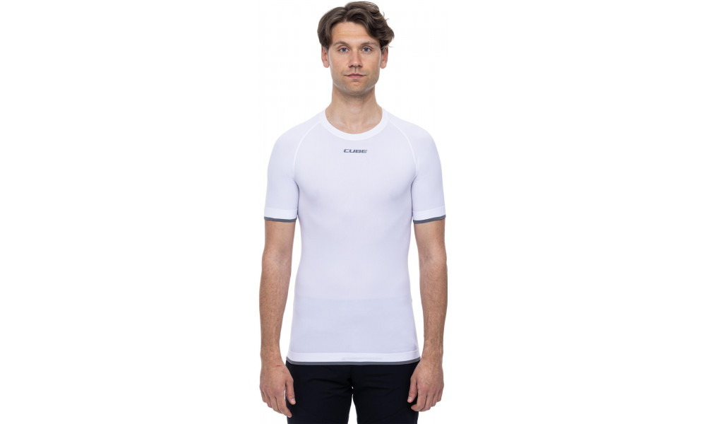 Baselayer shirt Cube Race Be Cool S/S white - 5