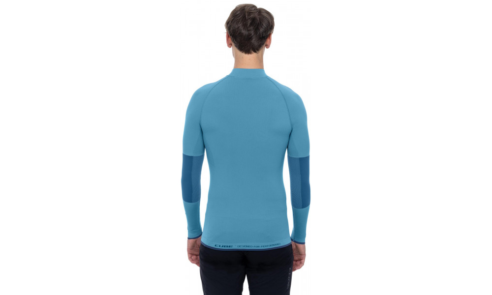 Baselayer shirt Cube Race Be Warm L/S blue - 4