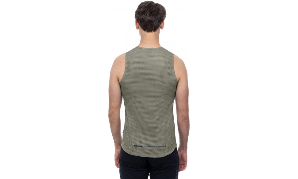 Нижняя рубашка Cube Mesh Sleeveless olive - 4