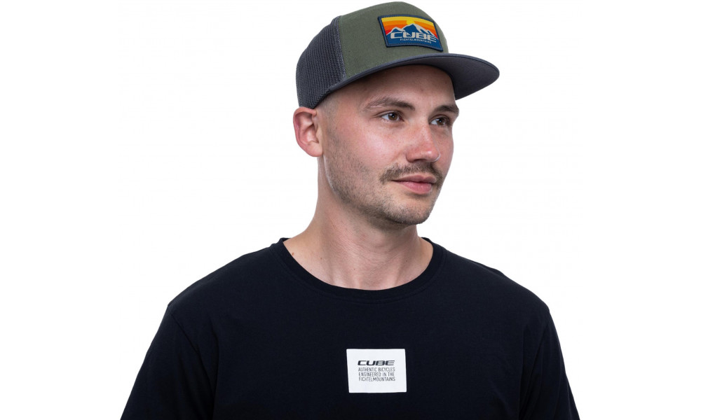 Cap Cube TM olive'n'grey - 2